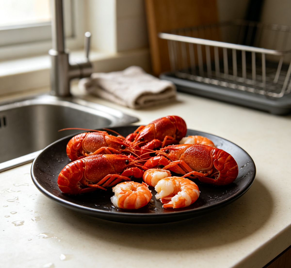 Cooked Crawfish & Shrimp