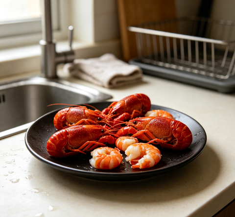 Cooked Crawfish & Shrimp