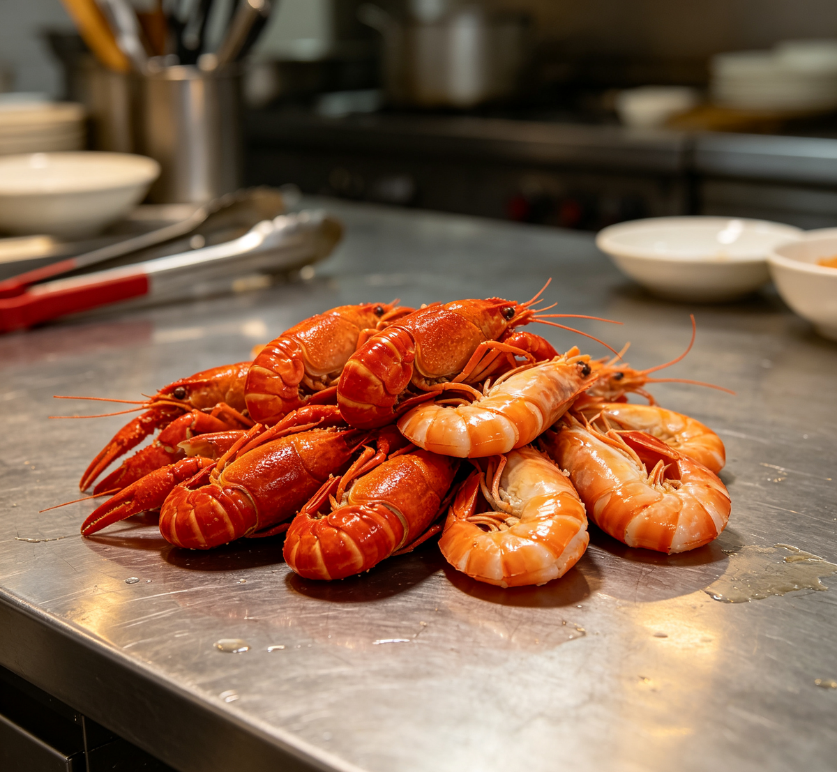 Cooked Crawfish & Shrimp