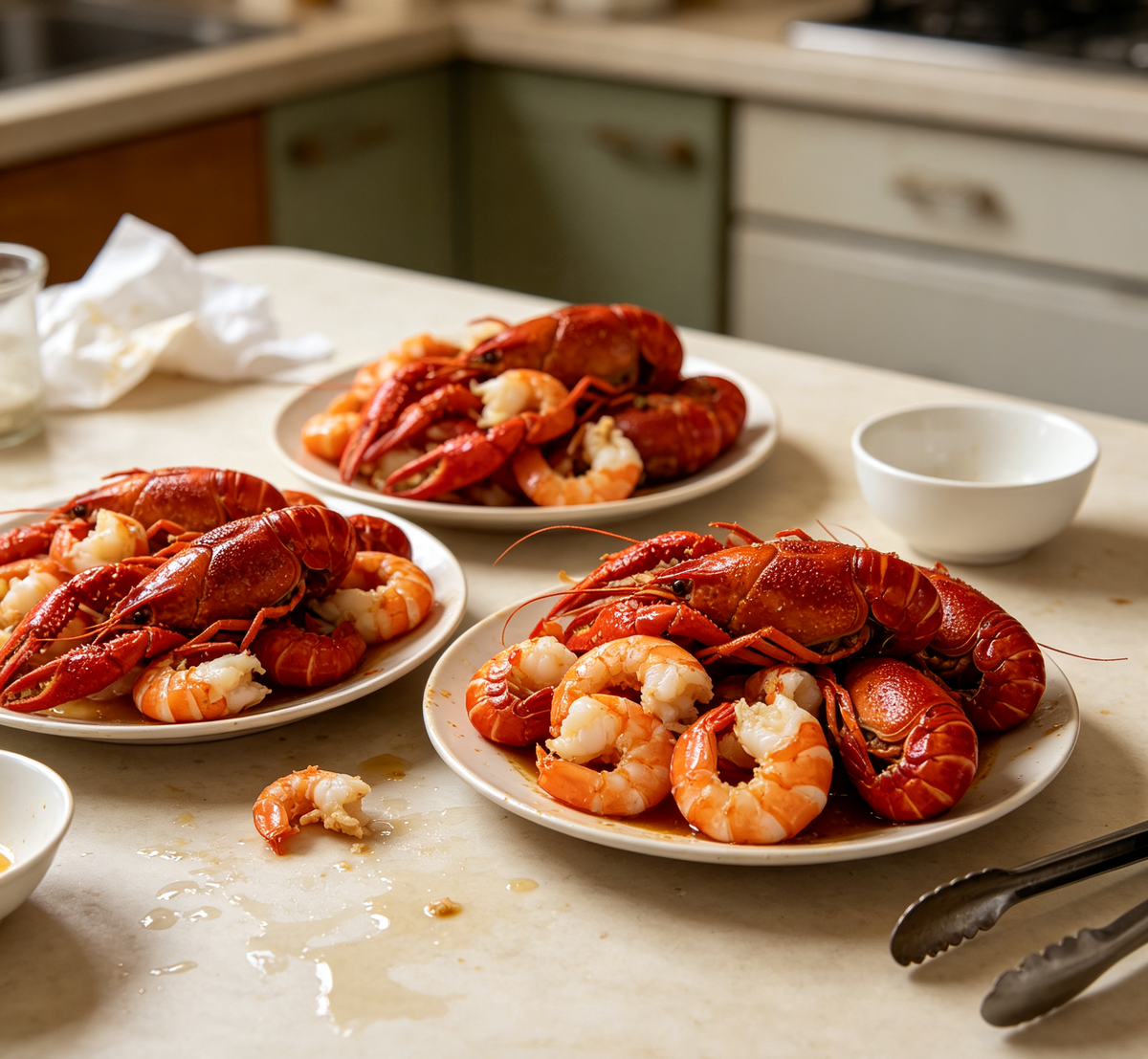 Cooked Crawfish & Shrimp